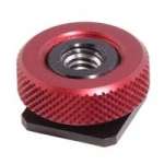 Zacuto Zotshoe connects to the shoe of the camera and it is taped 1/4 20 - Z-HS (ZHS) Zacuto Zotshoe connects to the shoe of the camera and it is taped 1/4 20 - Z-HS (ZHS)